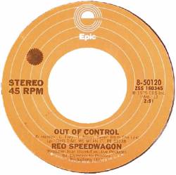 REO Speedwagon : Out of Control